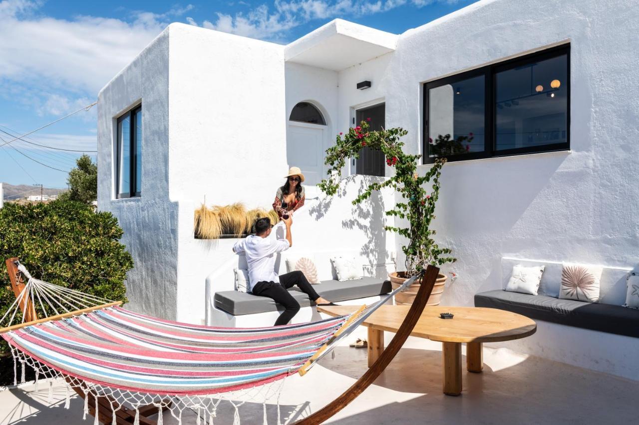 Yalos Mykonos 4 Bedroom Luxury House 5 Minute From Ornos Beach W Sea & Sunset View Mykonos Town Exterior foto
